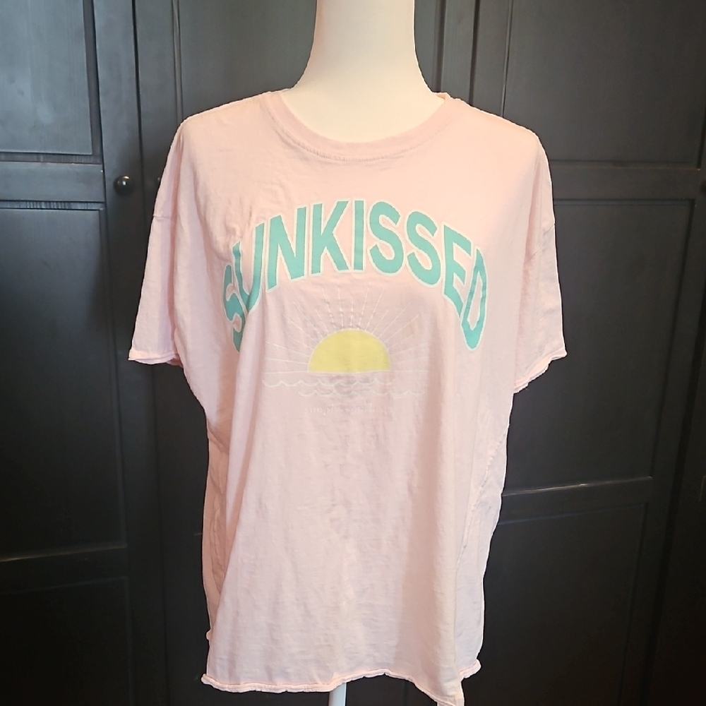Simply Southern Light Pink Sunkissed Tee